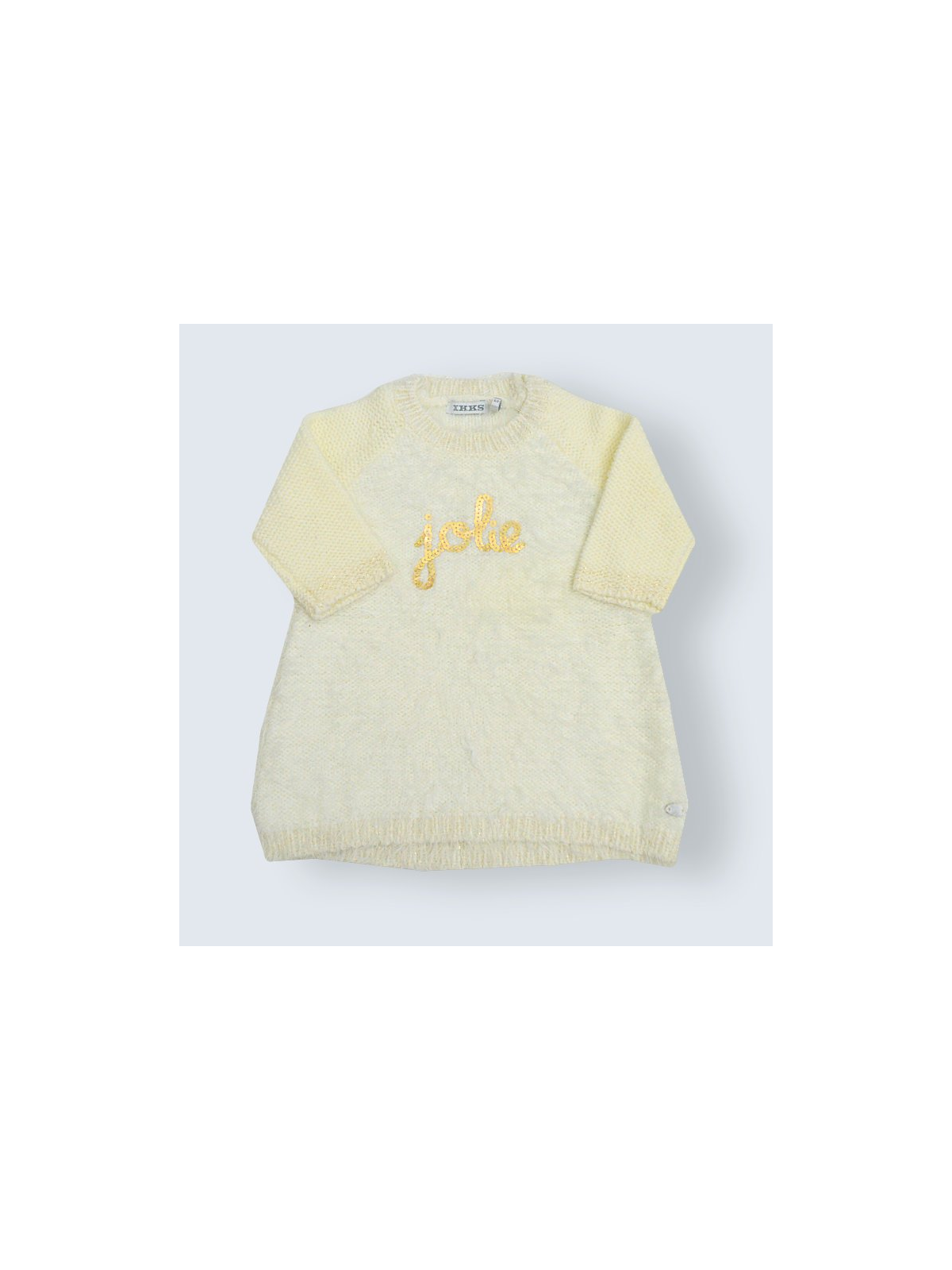 Robe pull d'occasion IKKS 3 Mois pour fille.