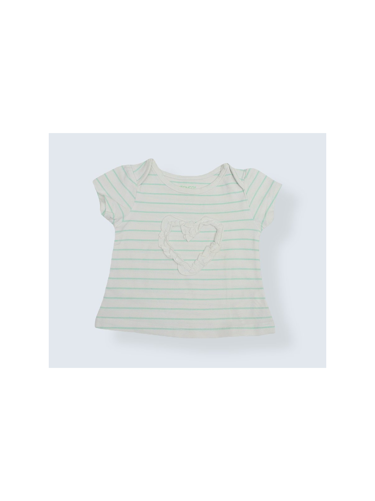 T-Shirt d'occasion In Extenso 3 Mois pour fille.
