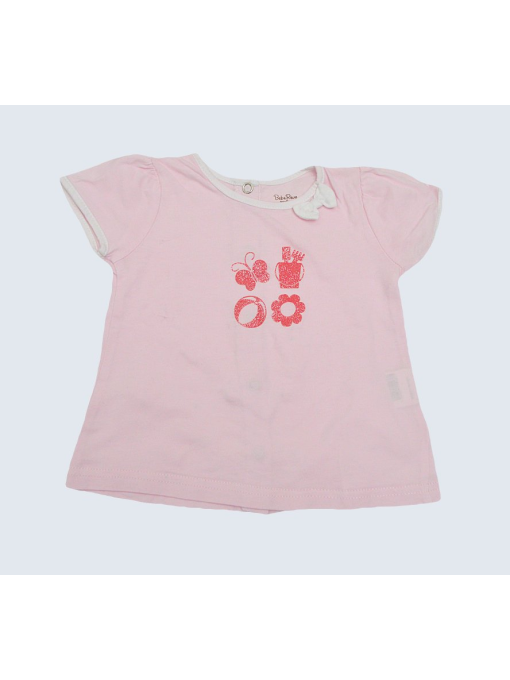 T-Shirt d'occasion Bébé Rêve 6 Mois pour fille.