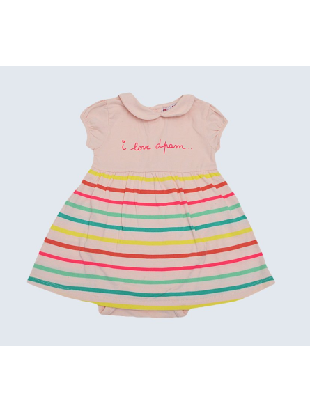Robe d'occasion DPAM 6 Mois pour fille.