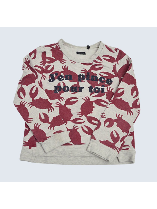 Pull d'occasion IKKS 8 Ans pour fille.