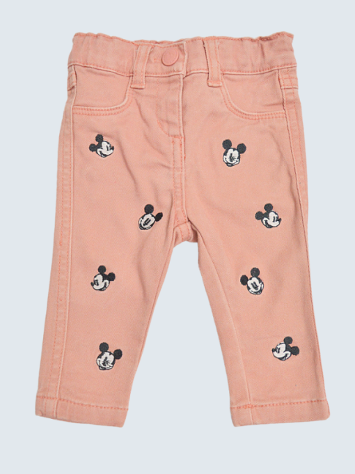 Pantalon d'occasion Disney 3 Mois pour fille.