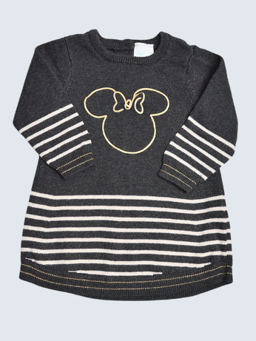 Robe pull d'occasion Disney 9 Mois pour fille.