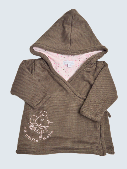 Gilet d'occasion Kimbaloo 6 Mois pour fille.