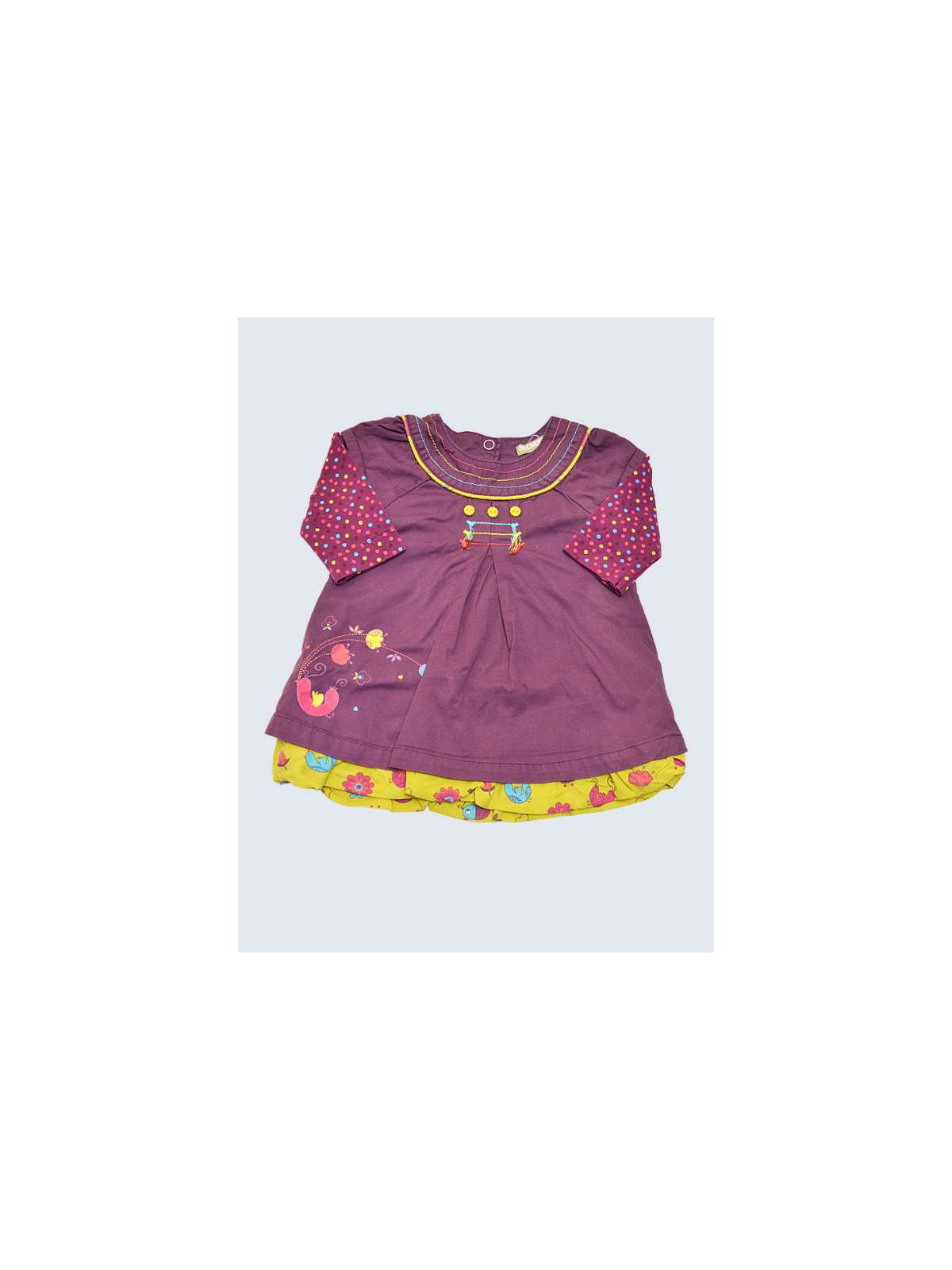 Robe hiver d'occasion Orchestra 6 Mois pour fille.