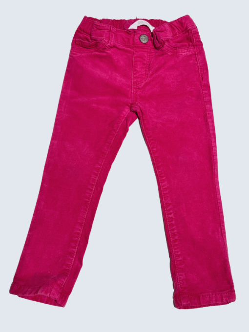 Pantalon d'occasion H&M 18/24 M. pour fille.