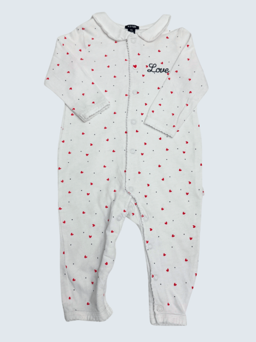 Pyjama d'occasion Kiabi 9 Mois pour fille.