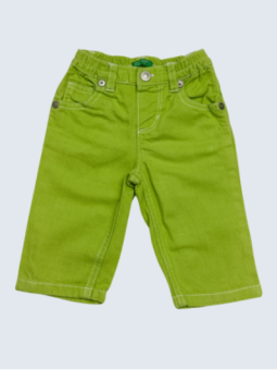 Pantalon d'occasion Benetton 3 Mois pour garçon.