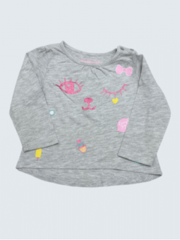 T-Shirt d'occasion In Extenso 9 Mois pour fille.
