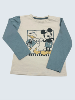 T-Shirt d'occasion Disney 2/3 Ans pour garçon.