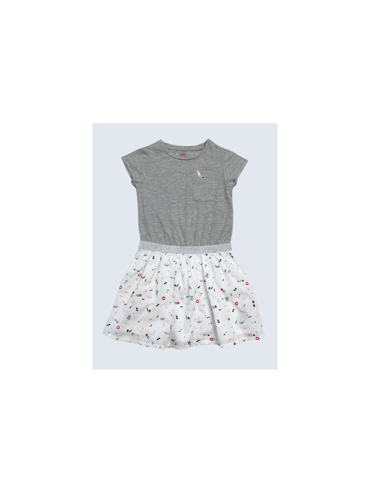 Robe d'occasion LCDP 6 Ans pour fille.