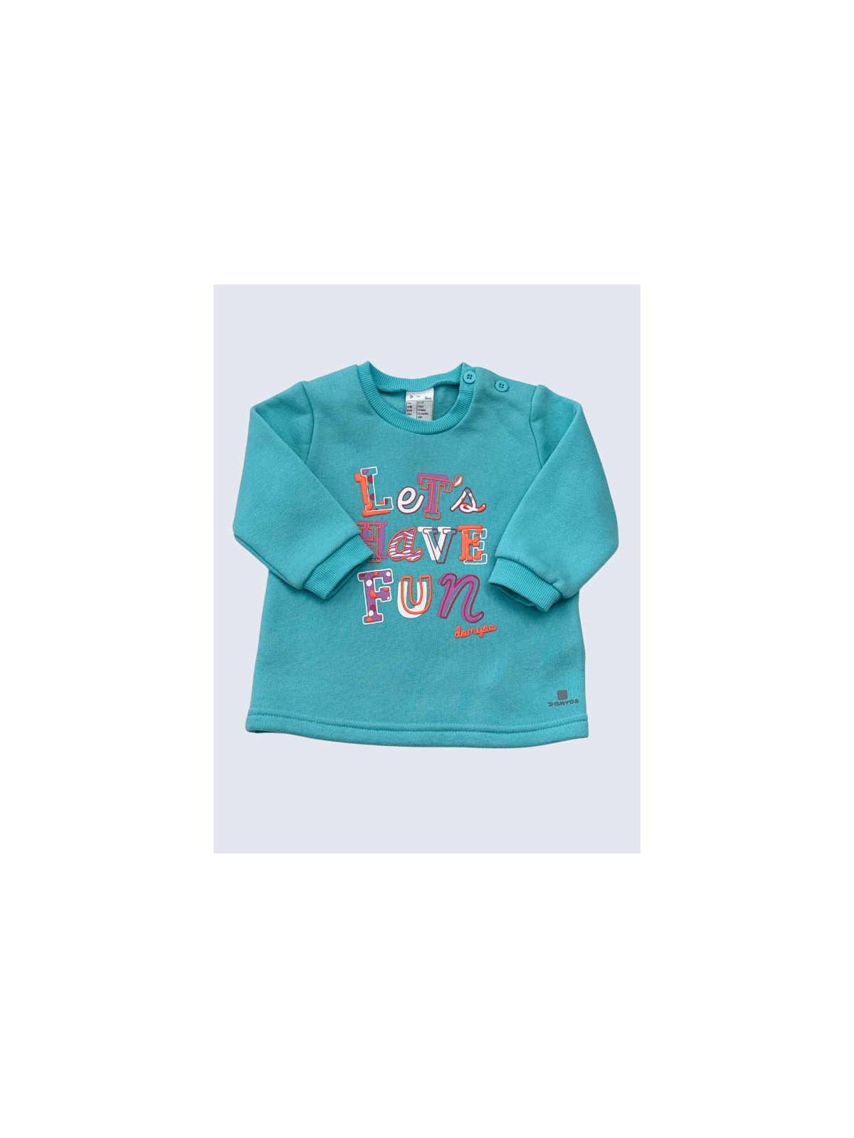 Pull d'occasion Domyos 12 Mois pour fille.